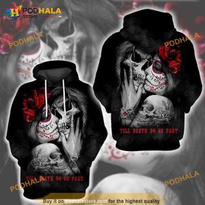 Grim Reaper Dallas Cowboys Zipper & Pullover 3D Death Skull