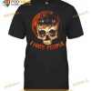 Skull Rottweiler Witch I Hate People Halloween Shirt
