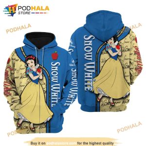 Snow White Disney Unisex Cartoon Graphic 3D Hoodie, Sweatshirt, Shirt