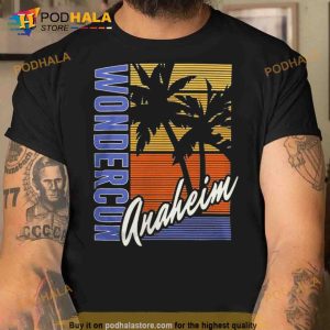 Sportiqe Black 2023 WonderCon Palms Trending Shirt 2