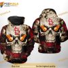 St. Louis Cardinals MLB Skull 3D Hoodie, Sweatshirt