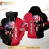 St. Louis Cardinals MLB US Flag Skull 3D Hoodie, Sweatshirt