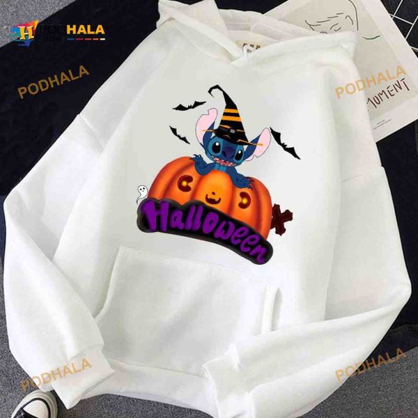 Stitch Witch Halloween Witch Costume Shirt, Disney Halloween Gift For Fans