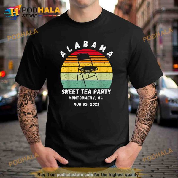 Survived Montgomery Riverfront Brawl Boat Sweet Tea Party Trending Shirt