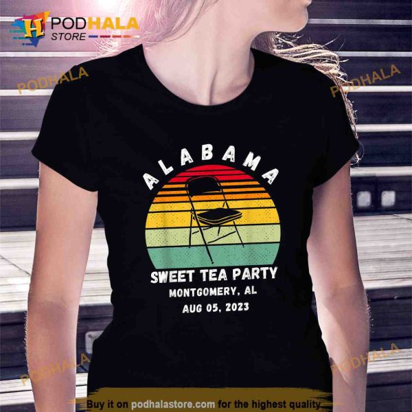 Survived Montgomery Riverfront Brawl Boat Sweet Tea Party Trending Shirt