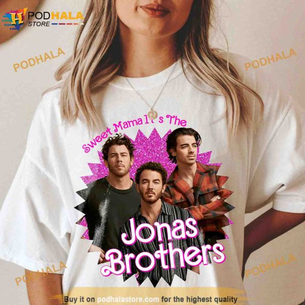 Sweet Mama It’s The Jonas Brothers Shirt, Music Concert Tour 2023 Merch, Joe Nick Kevin