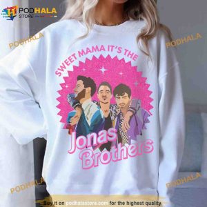 Sweet Mama Its The Jonas Brothers Shirt, Retro Jonas Brothers I love Hot Dads TShirt