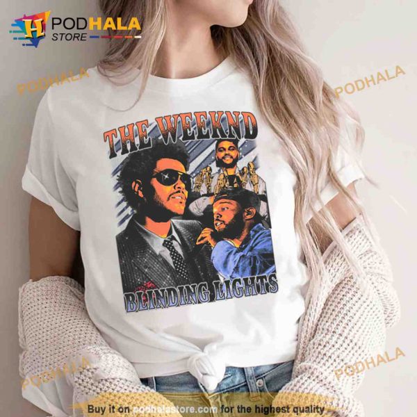 THE WEEKND Blinding Lights Music Shirt