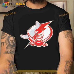 Tampa Bay Buccaneers Lightning Rays Mash Up Logo 2023 Trending Shirt 2