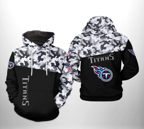 Tennessee Titans NFL Camo Veteran Team 3D Hoodie, Sweatshirt