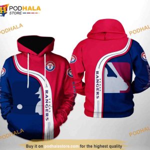 Texas Rangers MLB Team 3D Hoodie, Sweatshirt