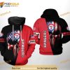 Texas Rangers MLB US Flag Skull 3D Hoodie, Sweatshirt