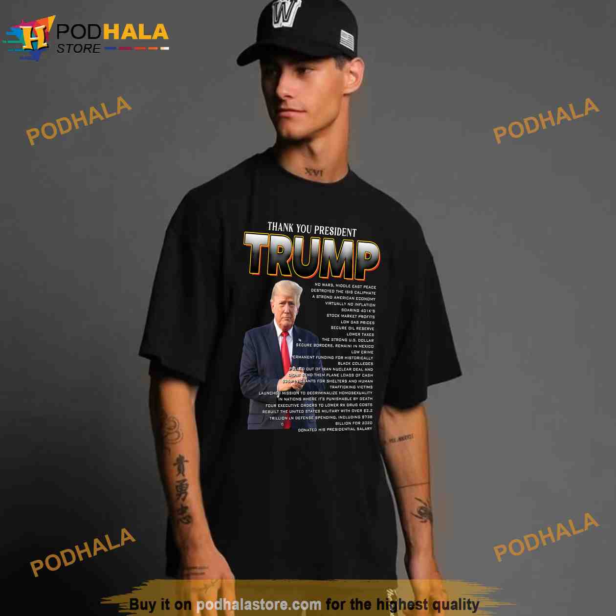 Thank You President Trump Shirt, A Strong American Economy, Donald Trump Gifts