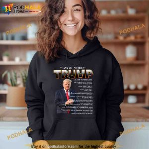 Thank You President Trump Shirt A Strong American Economy Donald Trump Gifts 2