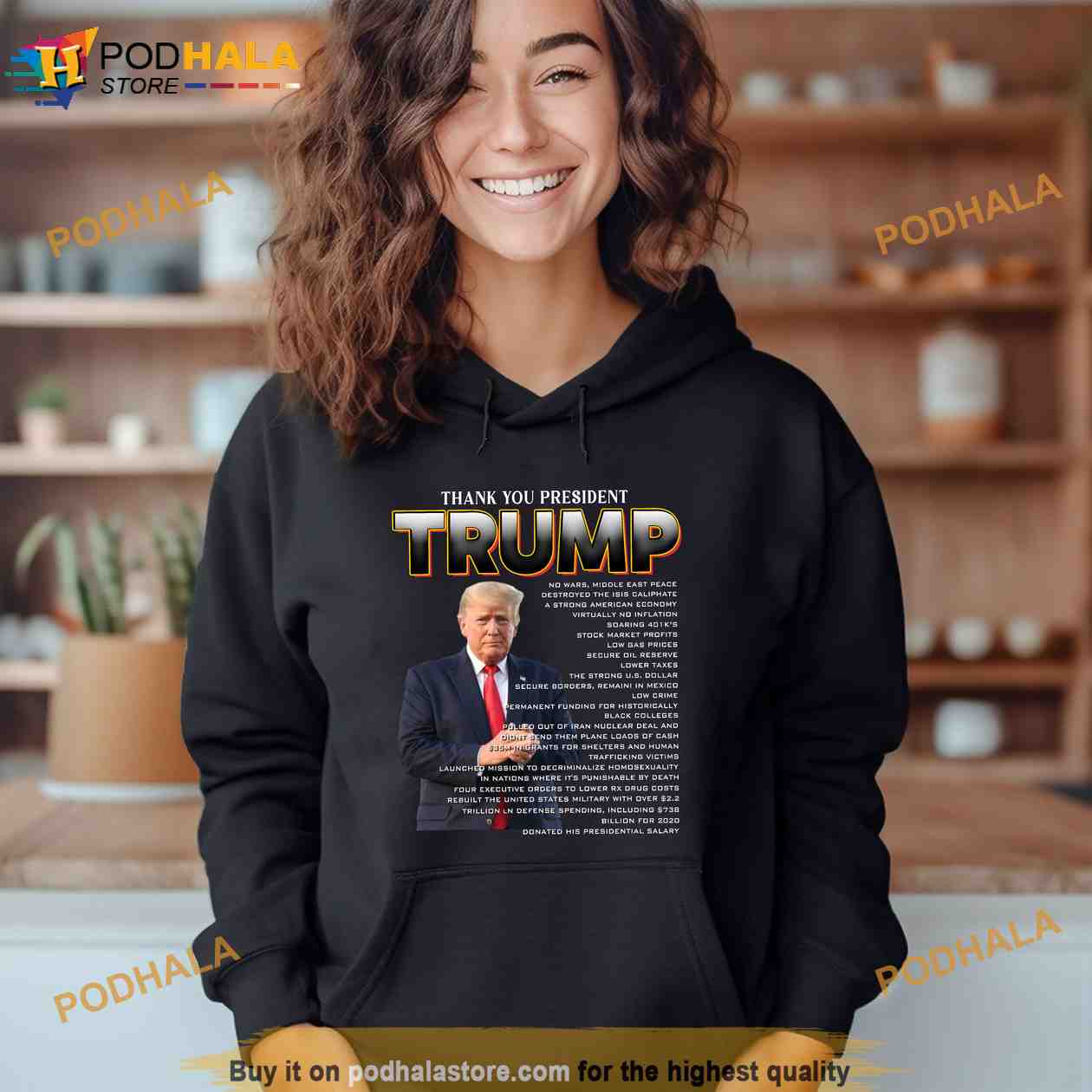 Thank You President Trump Shirt, A Strong American Economy, Donald Trump Gifts