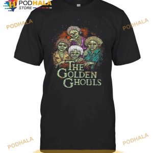 The Golden Ghouls Halloween Zombie Shirt For The Golden Girls Fans