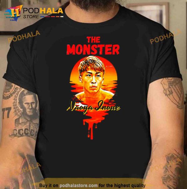 The Monster Sunset Design Naoya Inoue Trending Shirt