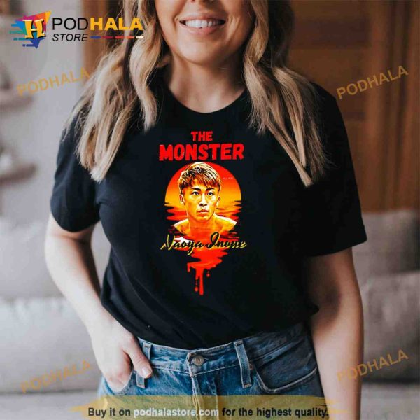 The Monster Sunset Design Naoya Inoue Trending Shirt