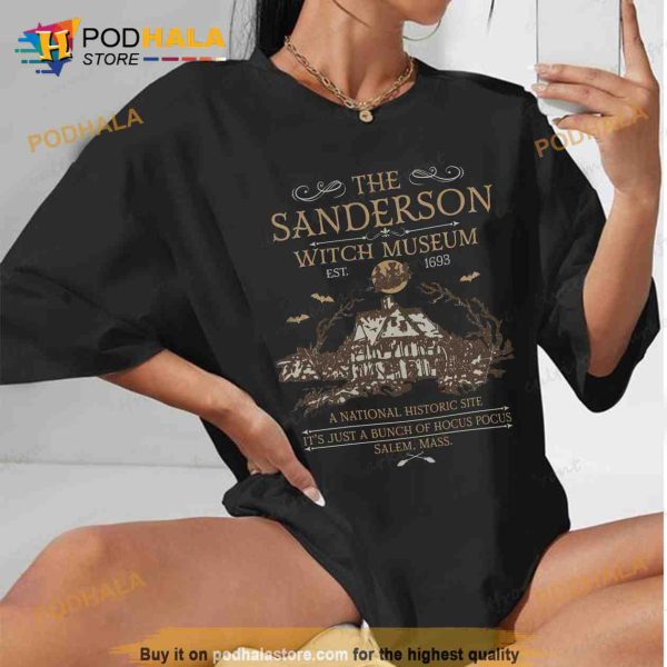 The Sanderson Witch Museum Est 1963 Hocus Pocus Halloween Shirt