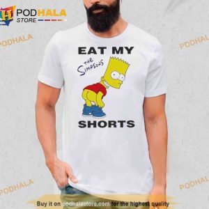 The Simpsons Bart Simpson Eat My Shorts Cartoon Trending Shirt