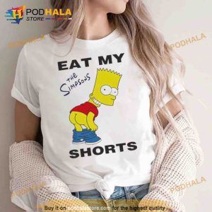 The Simpsons Bart Simpson Eat My Shorts Cartoon Trending Shirt 2