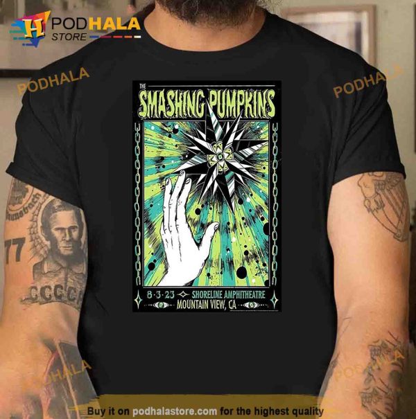 The Smashing Pumpkins Mountain View CA Event 2023 Poster Trending Shirt
