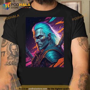 The Witcher Style With More Vibrant Colors Trending Shirt
