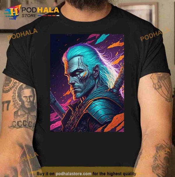 The Witcher Style With More Vibrant Colors Trending Shirt