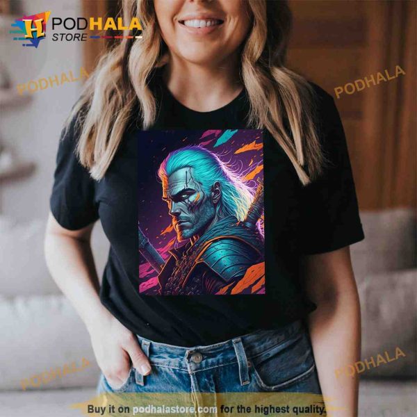 The Witcher Style With More Vibrant Colors Trending Shirt