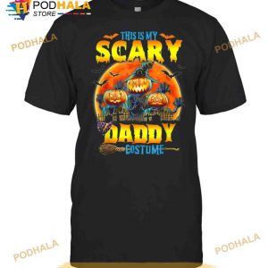 This Is My Scary Daddy Costume Jack O Lantern Halloween Shirt