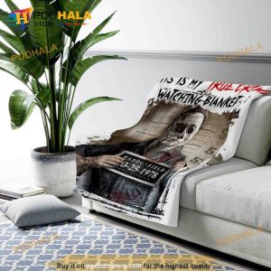 This Is My True Crime Watching Michael Myers Blanket Horror Michael Myers Quilt 2