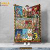 Toy Story Disney Blanket, Disney Lovers Quilt, Gifts For Disney Lovers