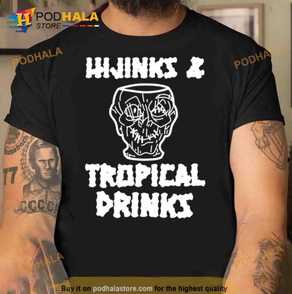 Trader Sam’s Hijinks & Tropical Drinks Trending Shirt