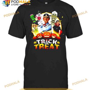 Trick Or Treat Jeff Dunham Witch Scary Pumpkin Funny Halloween Shirt