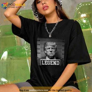 Trump 2024 Mugshot President Legend Unisex Trending Shirt