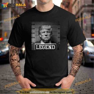 Trump 2024 Mugshot President Legend Unisex Trending Shirt 2