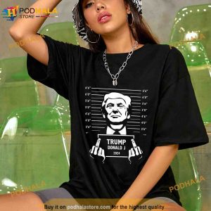 Trump 2024 Mugshot Style Poster Unisex Trending Shirt 2