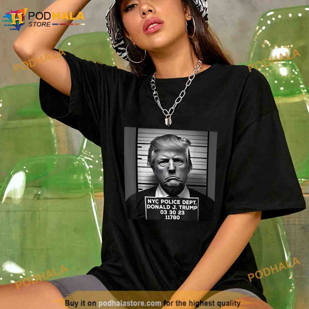Trump Mugshot 2024 President Unisex Trending Shirt