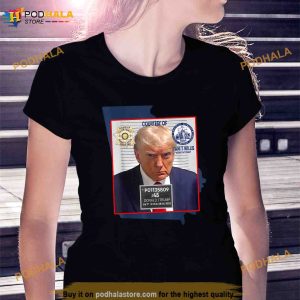 Trump Mugshot Fulton County GA Georgia Sheriff Shirt Trending Gifts 2
