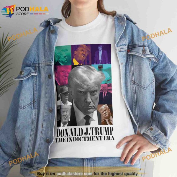 Trump Mugshot Shirt, Donald Trump The Indictment Era Shirt, Eras Tour Parody