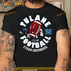 Tulane Green Wave Ethan Greenberg 2023 NCAA Football Trending Shirt