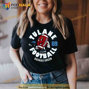 Tulane Green Wave Rashad Green 2023 NCAA Football Trending Shirt