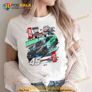 Tyler Reddick 45 Pit Stop 2023 Signature Shirt 2