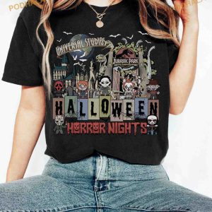 Universal Studios Halloween Horror Nights Shirt, Scary Characters Movie Tee