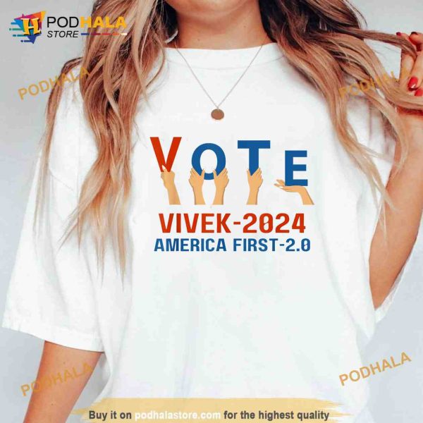 VOTE Vivek 2024Presidential Campaign Vivek Shirt