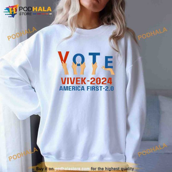 VOTE Vivek 2024Presidential Campaign Vivek Shirt