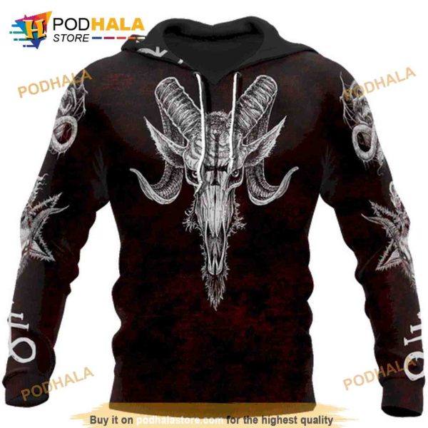Viking Armor Tattoo For Lover All Over Print 3D Hoodie Sweatshirt