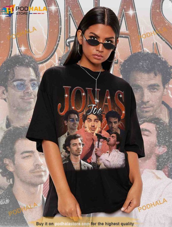 Vintage Joe Jonas 90’s Shirt, Joe Jonas Graphic Tee For Women Men Fans
