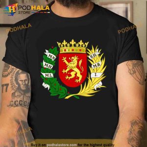 Vintage Logo Zaragoza Flag Coat Of Arms Trending Shirt