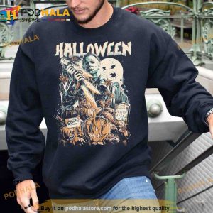 New York Yankees skull wearing hat Halloween shirt, hoodie